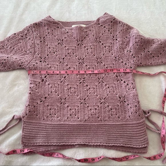 Anthropologie Kora Crochet Pullover Sweater NWOT - Picture 10 of 11